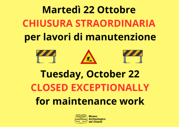 avviso chiusura 22 ottobre 2024